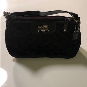 Mini Black Coach Purse